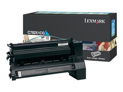 LEXMARK C782N - CYAN Toner - 15,000 page yield 1