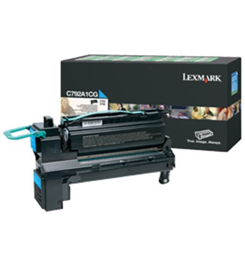 LEXMARK C792E - CYAN Toner - 6,000 page yield 1