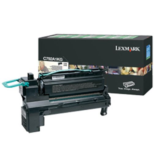 LEXMARK C792E - BLACK Toner - 6,000 page yield 1