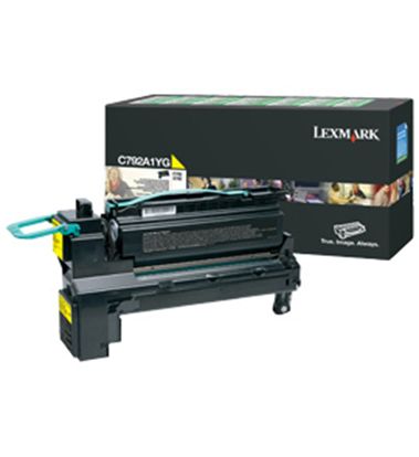 LEXMARK C792E - YELLOW Toner - 6,000 page yield 1
