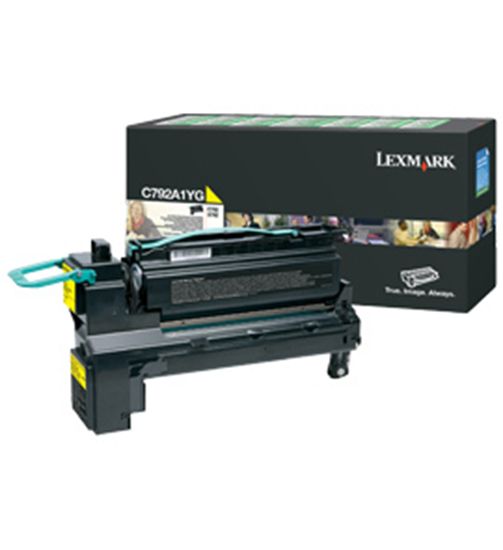 LEXMARK C792E - YELLOW Toner - 6,000 page yield 1
