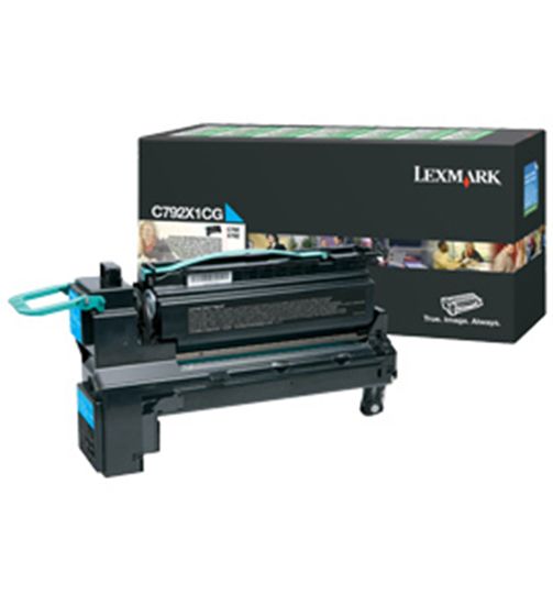 LEXMARK C792E - CYAN Toner - 20,000 page yield 1