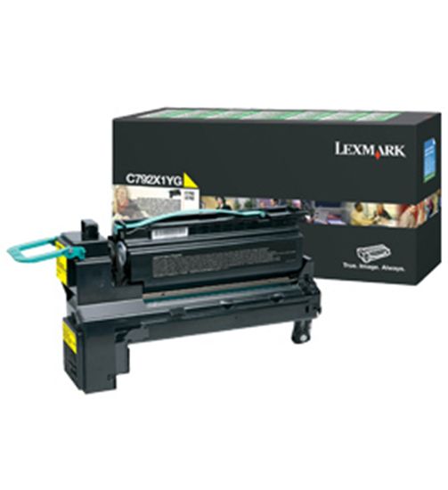 LEXMARK C792E - YELLOW Toner - 20,000 page yield 1