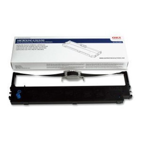 OKIDATA ML620/ML690 - BLACK Ribbon - 8 MILL character yield 1