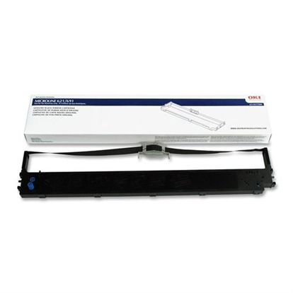 OKIDATA ML621/ML691 - BLACK Ribbon - 13 MILL character yield 1