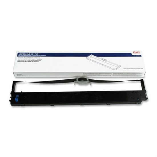 OKIDATA ML621/ML691 - BLACK Ribbon - 13 MILL character yield 1