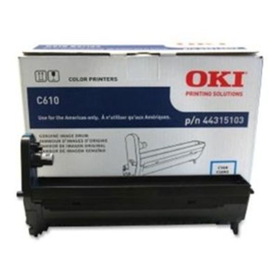 OKIDATA C610N - CYAN Drum - 20,000 page yield 1