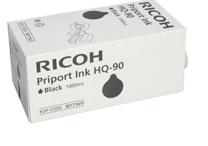 RICOH HQ7000 - BLACK Duplicator Ink - 1000 ML page yield 1