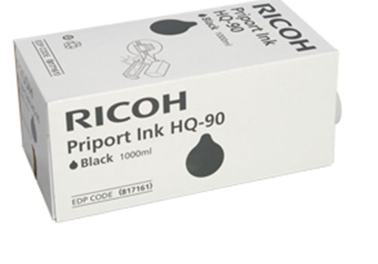 RICOH HQ7000 - BLACK Duplicator Ink - 1000 ML page yield 1