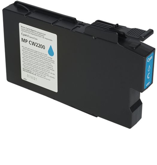 RICOH AFICIO MPCW2200 - CYAN InkJet Ink - 100ML page yield 1