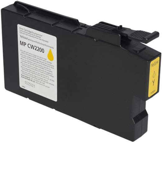 RICOH AFICIO MPCW2200 - YELLOW InkJet Ink - 100ML page yield 1