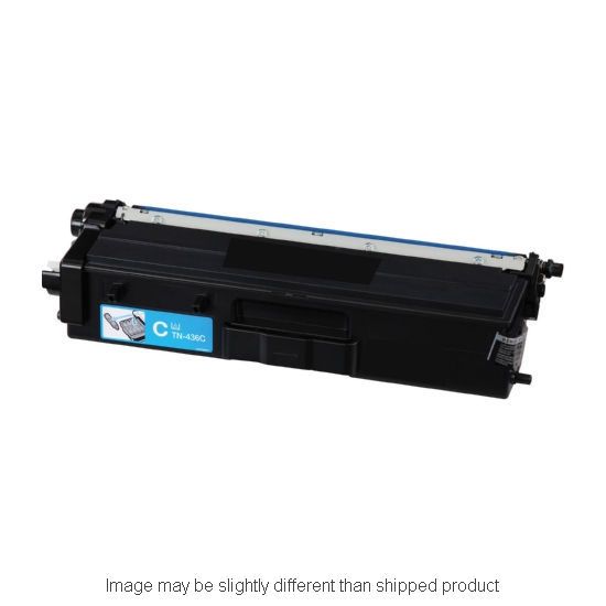 REMAN REPL BROTHER TN436 - CYAN Compatible Toner - 6,500 page yield 1