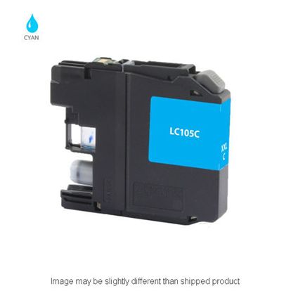 REPL BROTHER LC105 - CYAN Compatible InkJet Ink - 1,200 page yield 1