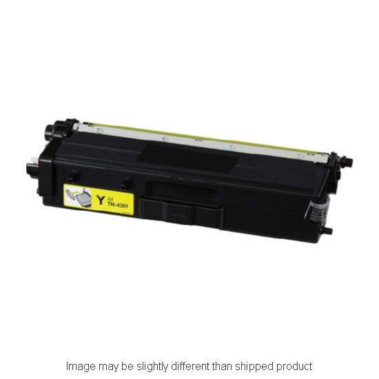 REMAN REPL BROTHER TN436 - YELLOW Compatible Toner - 6,500 page yield 1