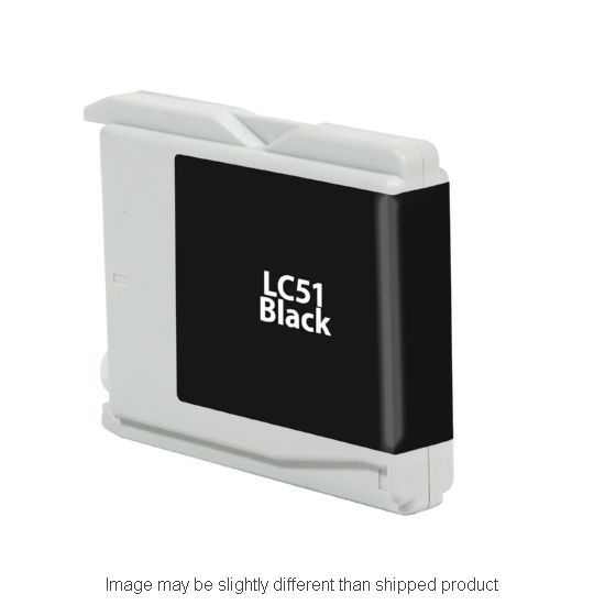 REPL BROTHER LC51 - BLACK Compatible InkJet Ink - 500 page yield 1