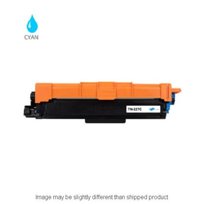 REPL BROTHER TN227 - CYAN Compatible Toner - 2,300 page yield 1