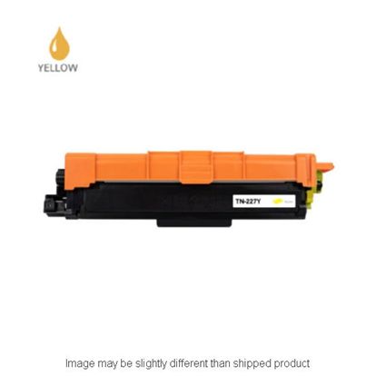 REMAN REPL BROTHER TN227 - YELLOW Compatible Toner - 2,300 page yield 1