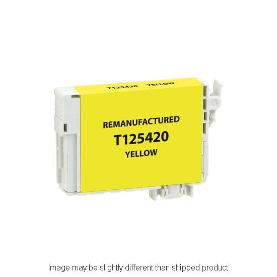 REPL EPSON T125420-S - YELLOW Compatible InkJet Ink - 395 page yield 1