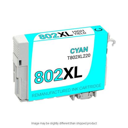 REPL EPSON T802XL220-S - CYAN Compatible InkJet Ink - 1,900 page yield 1