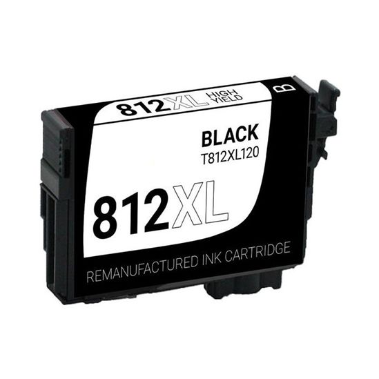 REPL EPSON T812XL120-S - BLACK Compatible InkJet Ink - 1,100 page yield 1