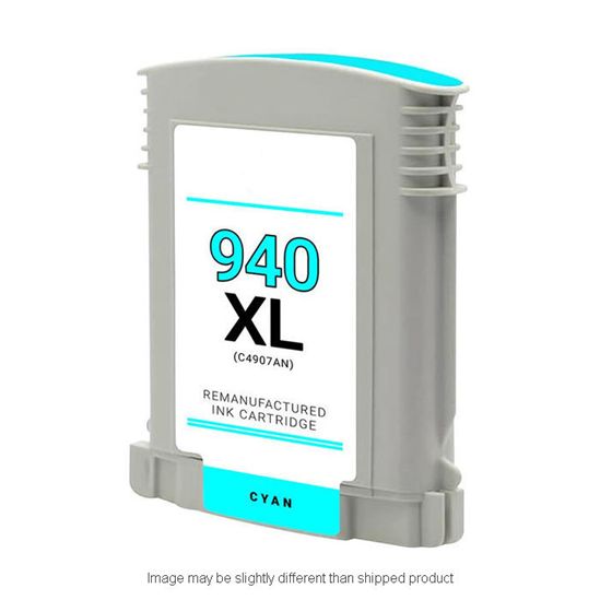 REPL HP C4907AN - CYAN Compatible InkJet Ink - 1,400 page yield 1