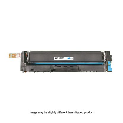 REPL HP W2181X NEW CHIP - CYAN Compatible Toner - 2,500 page yield 1