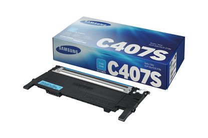 SAMSUNG CLP325W - CYAN Toner - 1,000 page yield 1