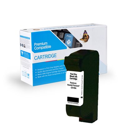 SW PREM HP/PIT DA700 - BLACK Compatible InkJet Ink 1
