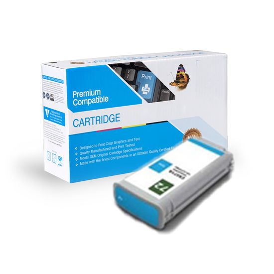 SW PREM HP DESIGN T1100 - CYAN Compatible InkJet Ink - 130ML page yield 1