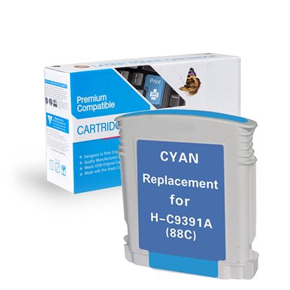 SW PREM HP OJ PRO K550 - CYAN Compatible InkJet Ink - 1,700 page yield 1