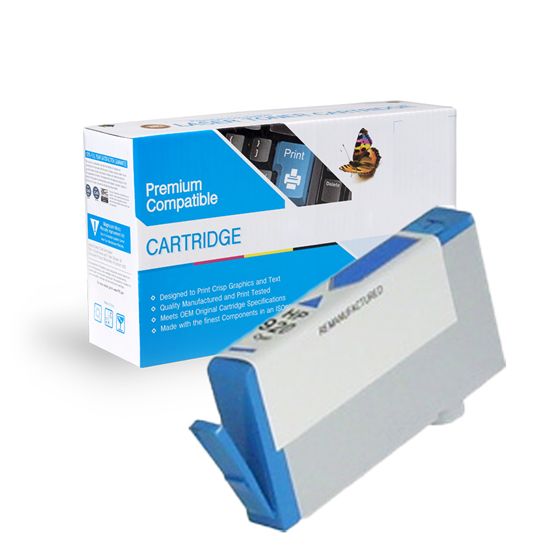 SW PREM HP OJ 6500 - CYAN Compatible InkJet Ink - 700 page yield 1