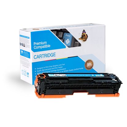 SW PREM HP LJ CM1415 - CYAN Compatible Toner - 1,300 page yield 1