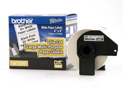 SW PREM BRT DK1240 LABEL -  Paper and Access. - 600CT page yield 1