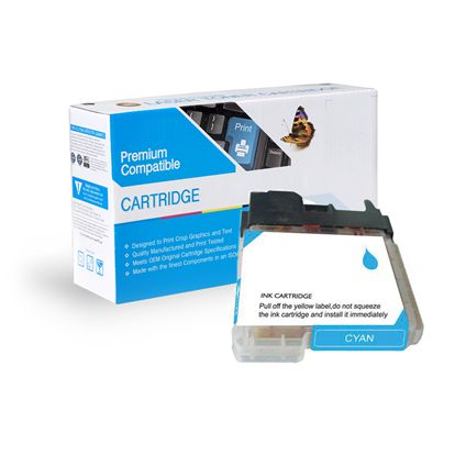 SW PREM BRT MFC-6490CW - CYAN Compatible InkJet Ink - 750 page yield 1