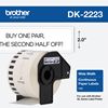 SW PREM BRT DK2223 WHITE - WHITE Paper and Access. - 100FT page yield 1