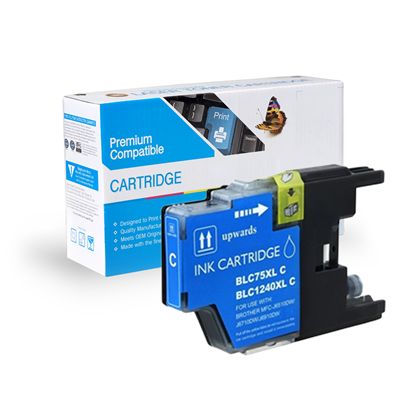 SW PREM BRT MFC-6510DW - CYAN Compatible InkJet Ink - 600 page yield 1