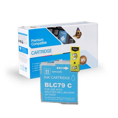 SW PREM BRT MFC-6510DW - CYAN Compatible InkJet Ink - 1,200 page yield 1