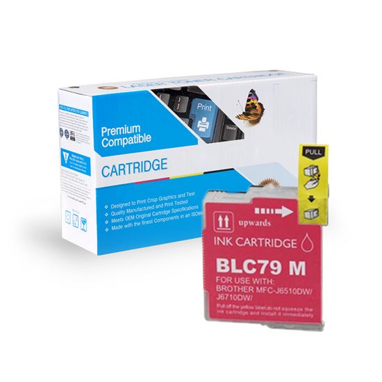 SW PREM BRT MFC-6510DW - MAGENTA Compatible InkJet Ink - 1,200 page yield 1