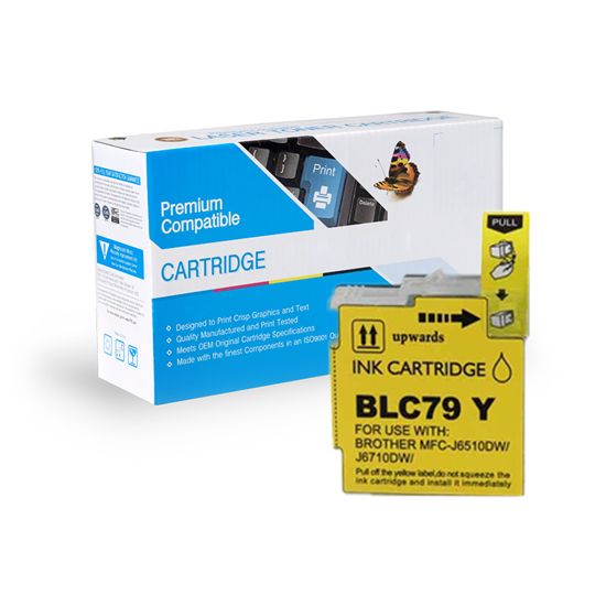 SW PREM BRT MFC-6510DW - YELLOW Compatible InkJet Ink - 1,200 page yield 1
