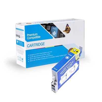 SW PREM EPS STYLUS R800 - CYAN Compatible InkJet Ink - 400 page yield 1