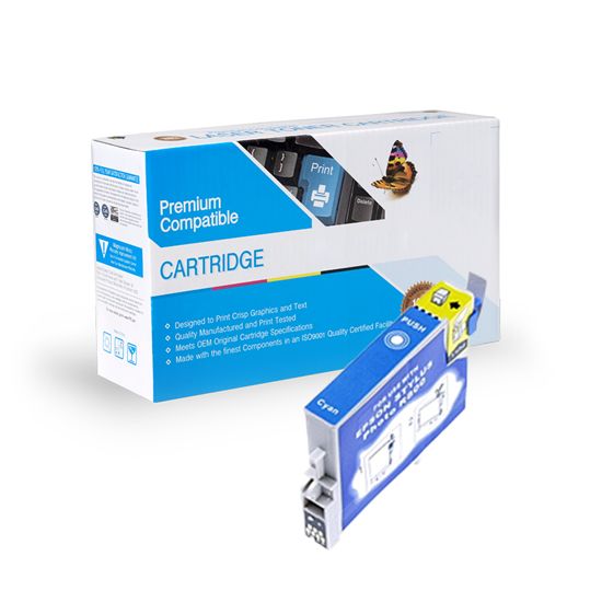 SW PREM EPS STYLUS R800 - CYAN Compatible InkJet Ink - 400 page yield 1