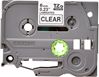 SW PREM BRT 1/4" TZ TAPE - BLK ON CLEAR Paper and Access. 2