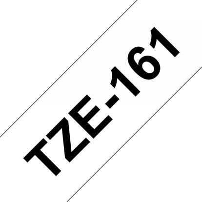 SW PREM BRT 1.5" TZ TAPE - BLK ON CLEAR Paper and Access. 1