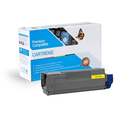 SW PREM OKI 43487733 - YELLOW Compatible Toner - 6,000 page yield 1