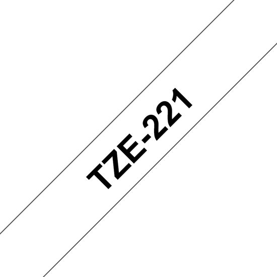 SW PREM BRT 3/8" TZ TAPE - BLACK Paper and Access. 1