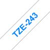 SW PREM BRT 3/4" TZ TAPE - BLUE ON WHITE Paper and Access. 1