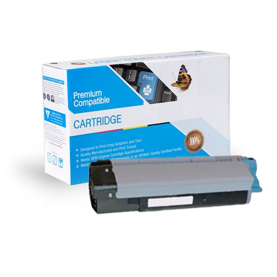 SW PREM OKI 43324476 - Cyan Compatible Toner - 5,000 page yield 1