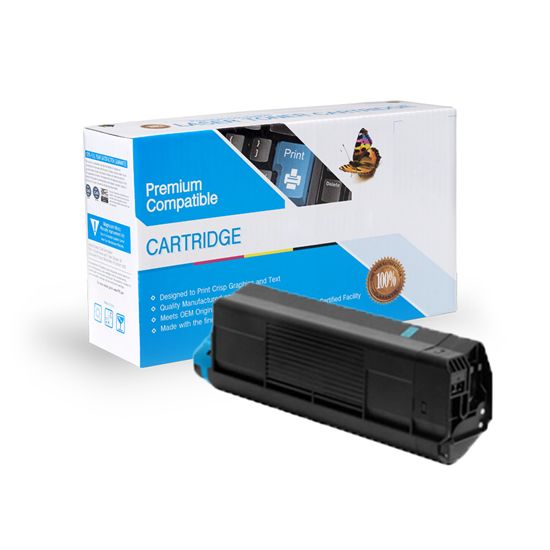 SW PREM OKI 44315303 - CYAN Compatible Toner - 6,000 page yield 1