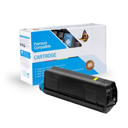 SW PREM OKI 44315301 - YELLOW Compatible Toner - 6,000 page yield 1