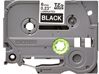 SW PREM BRT 1/4" TZ TAPE - BLACK Paper and Access. 2